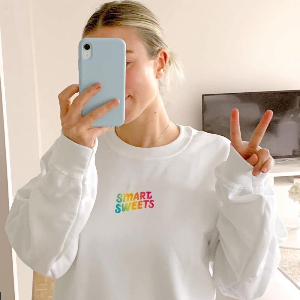 Smart Sweets Rainbow Crewneck Sweatshirt